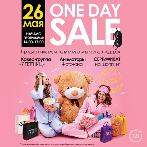 One Day Sale!